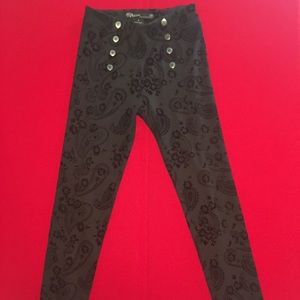 Black hiWaisted pants